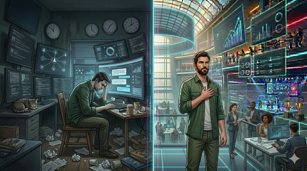 Comparison between cold referral requests and relationship-based networking in gaming careers.